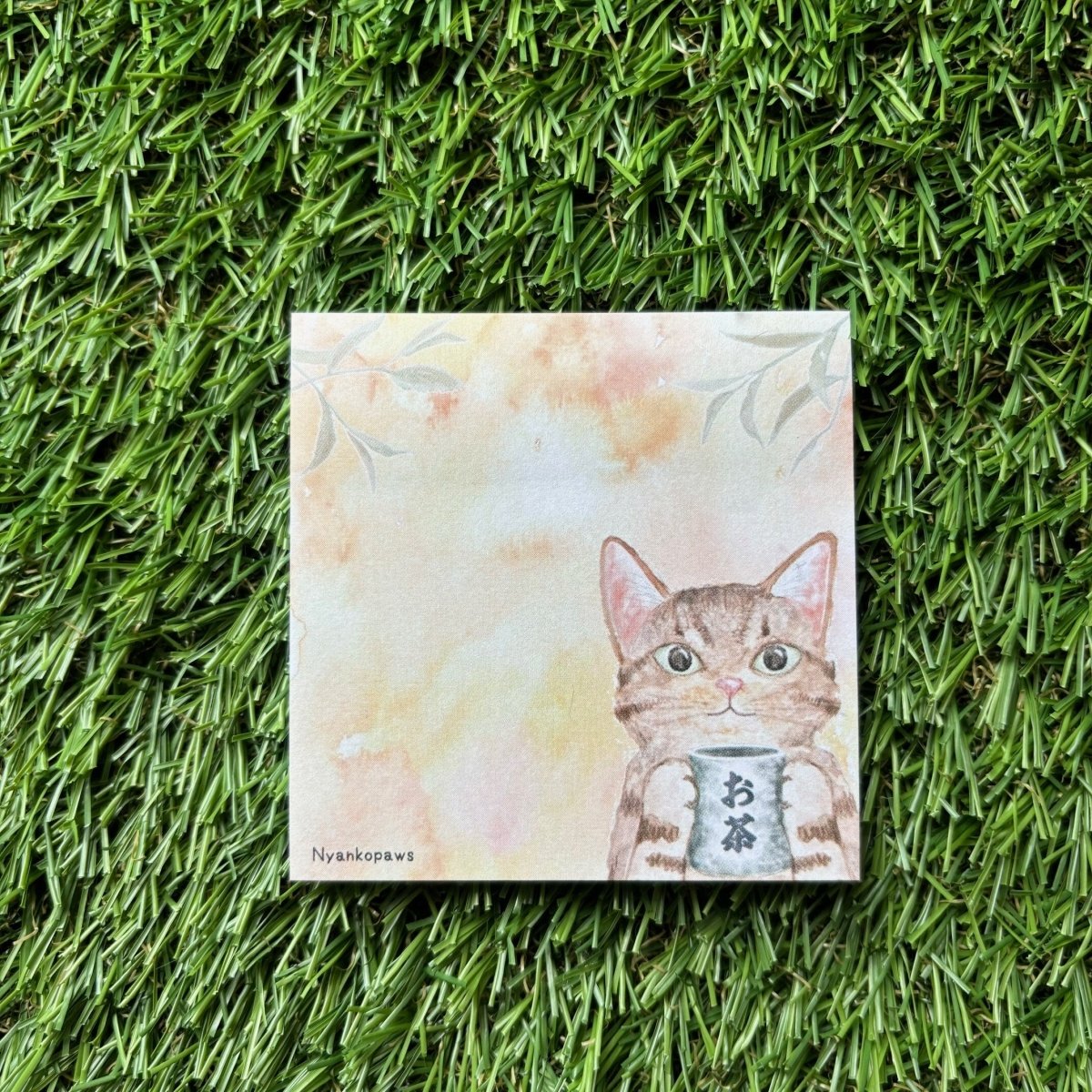 nyankopaws cat_plate Cat_picture Cat_lover_store Cat_Tea