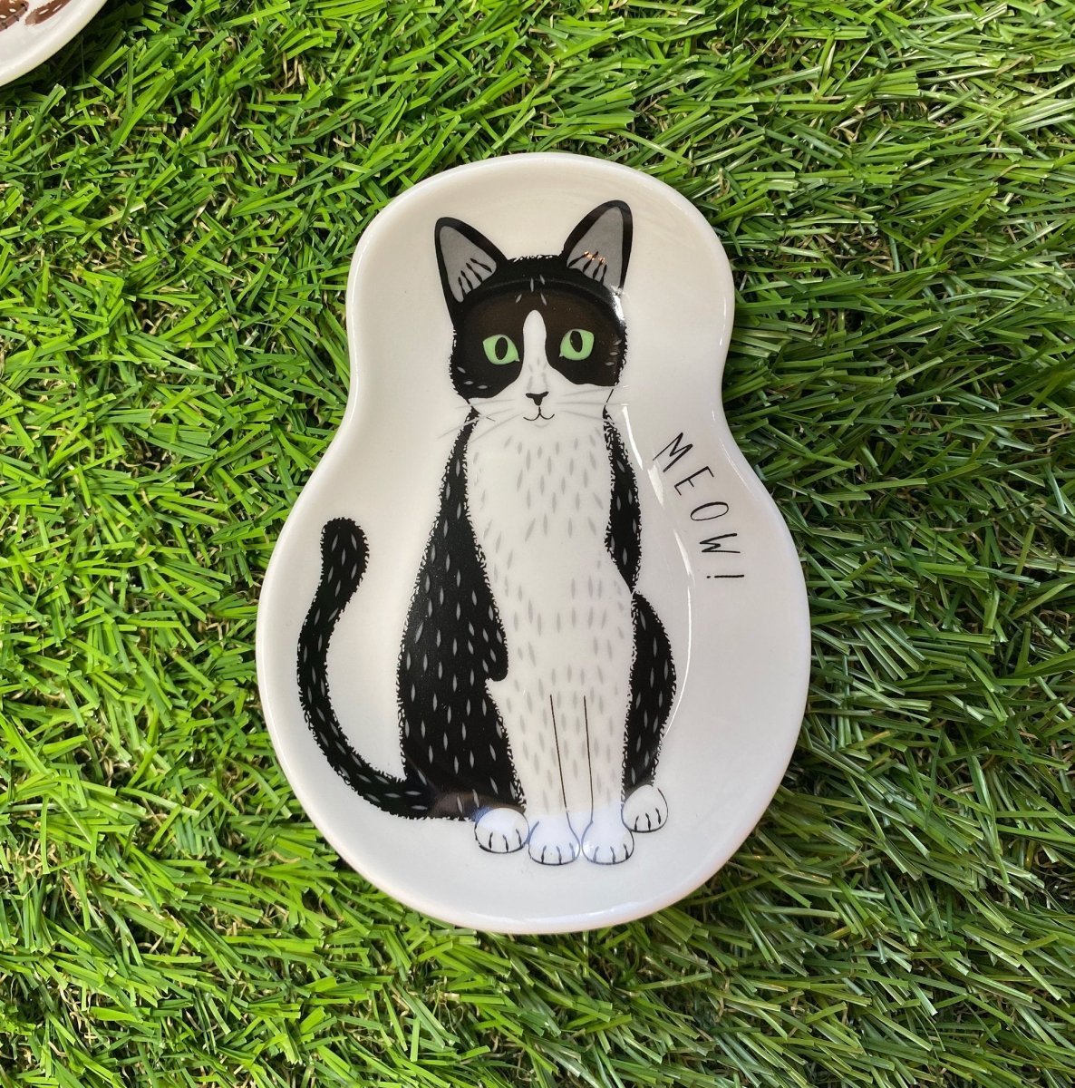 nyankopaws cat_plate Cat_picture Cat_lover_store Cat_Tea
